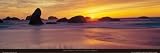 Seastack, Bandon, Oregon - Mary Lawrence Art Print Poster - 59 x 21