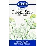 Alvita Tea Fennel Seed 24 bag ( Six Pack)