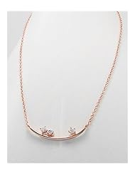 CZ Necklace In 92.5 Sterling Silver