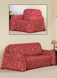 Floral Furniture Covers - Large Sofa (70