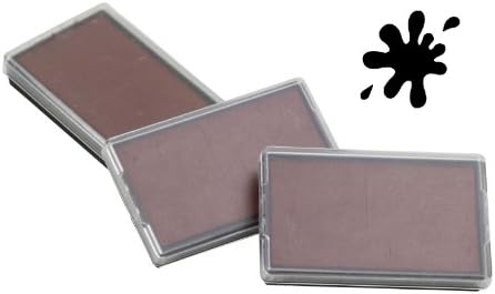 Shiny PET-843 Stamp Replacement Pads - 3 Pack - Black