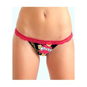 Ed Hardy Love Cross Thong