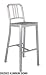 1006 Navy Barstool - Polished