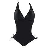 NSF721 One Piece Monokini Black