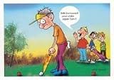 Set of 4 – Card-Kids Borrowed Your Clubs – Golf Card