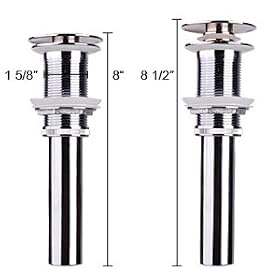 Buy 1 5 8 Bath Vessel Sink Pop-Up Drain Stopper Chrome by Mega Brands&node=228013 now!