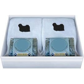 Double Gift Box with Puli Soap and Towel