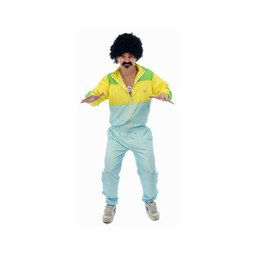 Shell Suit Adult Mens Costume Scouser 