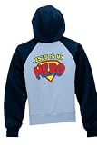 Kalon Clothing Jesus is my Hero Screened Hooded Sweatshirt