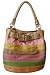 Multi-Color Pastel Striped Hobo/Handbag - Colors Available