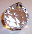 30 mm Faceted Leaded Crystal Sphere