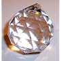30 mm Faceted Leaded Crystal Sphere