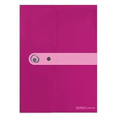 Herlitz 11217122 Dokumententasche 6er Pack PP A4 opak beere