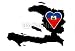 Wallmonkeys Peel and Stick Wall Decals - Haiti - Removable Graphic