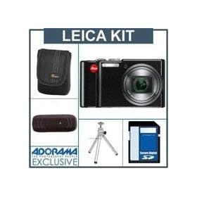 Leica V-Lux 40 14.1 Megapixel Compact Digital Camera - Bundle - with 16GB SDHC Memory Cards , Camera Case, Table Top Tripod, USB 2.0 SD Card Reader