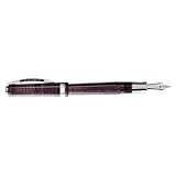 Visconti Wall Street Red Medium Point Fountain Pen - V-38129M