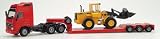 1/50 JOAL VOLVO FH12グローブトロッターXLキャビンローベッドトレーラー ( 181 )