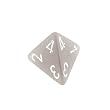 Chessex Frosted 16mm Smoke and white d4