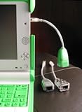 USB 2.0 Lan Adapter for the OLPC XO Laptop in XO Green