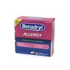 Benadryl Allergy Relief, KapGels 48 ea