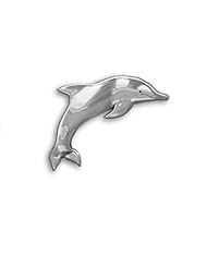 Sterling Silver Dolphin Pin by The Magic Zoo