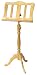 Ornate WOOD MUSIC STAND Oak Finish New!