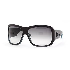DIOR LOVINGLYDIOR 1 HXC AUBERGINE TURQ. GRAY GRADIENT BABY BLUE LOGO SUNGLASSES