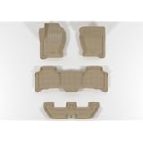 Land Rover LR4 MAXpider Molded Gray Black Beige 2010-2011 3D Floor Mats Liner Set by 3DMax