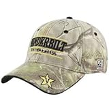 Vanderbilt Commodores Hat Cap RealTree Camo Flexfit One Size