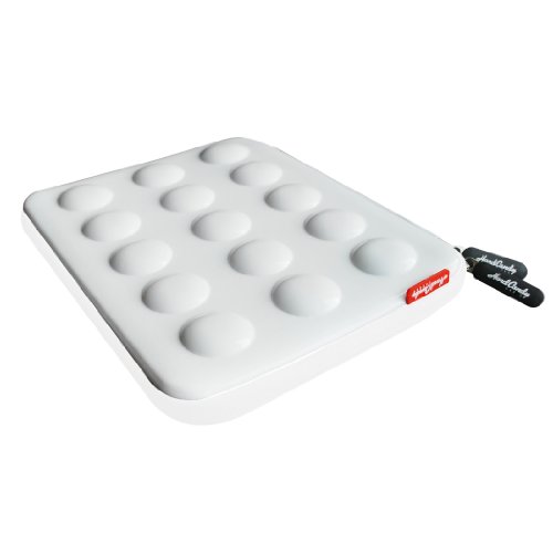 Hard Candy Cases Bubble Sleeve H&uuml;lle f&uuml;r Apple iPad/iPad 2 wei&szlig; Preisvergleich