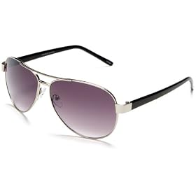 Franco Sarto Womens Audrey Aviator Sunglasses