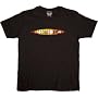 Dr Doctor Who LOGO Adult Black British Sci Fi T-shirt