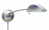 House Of Troy V502-SN Vision Collection Portable Halogen Wall Lamp - Satin Nickel