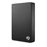 Seagate Backup Plus 4TB Portable External Hard Drive with 200GB of Cloud Storage USB 3.0 (Black) STDR4000100