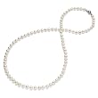 HinsonGayle Handpicked Premium Small 5.0-5.5mm White Cultured Pearl Necklace (14K White Gold)