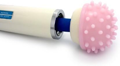 Nubby Stimulating Attachment for Hitachi Wand - Pink by Healthy Vibes
