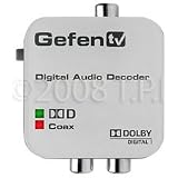 read full review GefenTV GTV-DD-2-AA Digital to Analog Decoder GTV-DD-2-AA