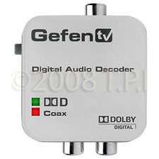 GefenTV GTV-DD-2-AA Digital to Analog Decoder GTV-DD-2-AA