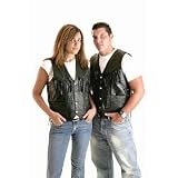 Rebel Ryder Mens / Ladies Genuine Leather Fringed Vest