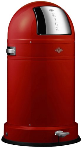 Wesco 178 731-02 Abfallsammler Kickboy CLASSIC LINE rot Preisvergleich