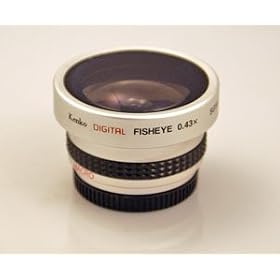 Kenko 0.43X Fisheye Super Wide Angle lens for 37mm Camcorders #SGW-043