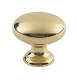 AMEROCK BP1950-B CABINET KNOB 1-3/8 INCHES BRIGHT BRASS