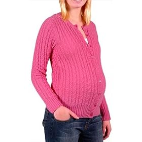 Motherhood Maternity: long sleeve cable knit maternity sweater