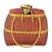 Bamboo handbag, 'Sunny Rose' Image