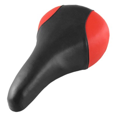 Como Replacement Black Red Foam Padding Saddle for Bicycle Bike