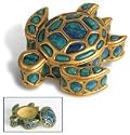 Hawaiian Honu Sea Turtle Keepsake Box