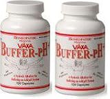 VAXA Buffer - pH + ~2 Bottles 120 Capsules per bottle~ Homeopathic Medicinal Systemic Alkalizer for Buffering and Acid pH System