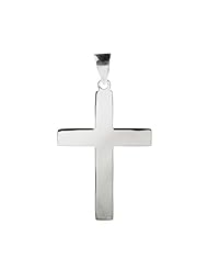 Sterling Silver Plain Cross Pendant