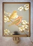 Morning Song Colored Lithophane Night Light