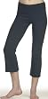 Bella Ladies Cotton/Spandex Capri Pants - Navy